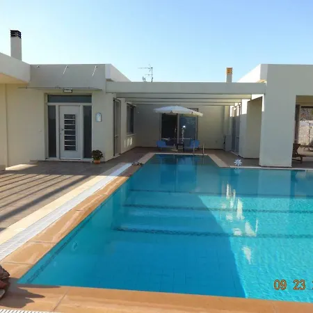 别墅 Aelia/luxurious With Pool Near The Beach 维尔加卡拉马塔