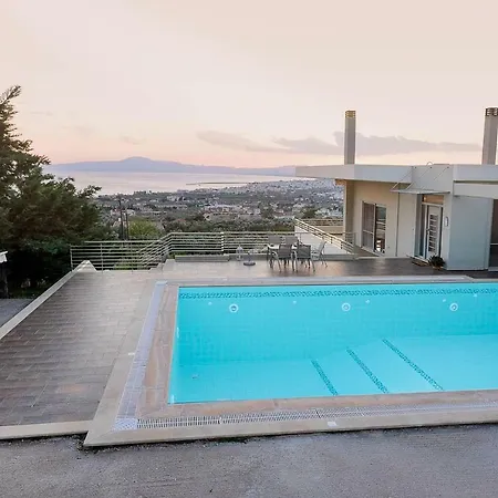Aelia/luxurious With Pool Near The Beach Βίλα Βέργα Καλαμάτας